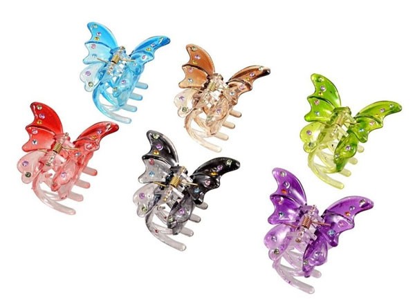Los ganchitos de mariposas (Todos los colores)