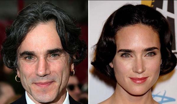 12. Daniel Day Lewis y Jennifer Connelly