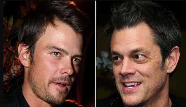 14. Josh Duhamel y Johnny Knoxville.