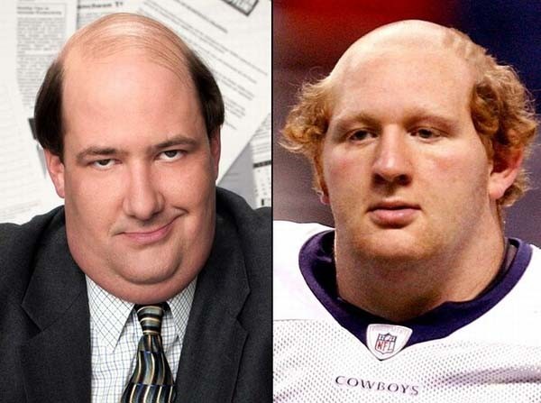 19. Brian Baumgartner y Greg Isdaner.