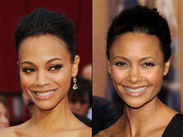 21. Zoë Saldana y Thandie Newton.