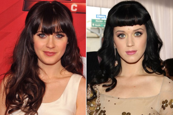 8. Zooey Deschanel & Katy Perry.