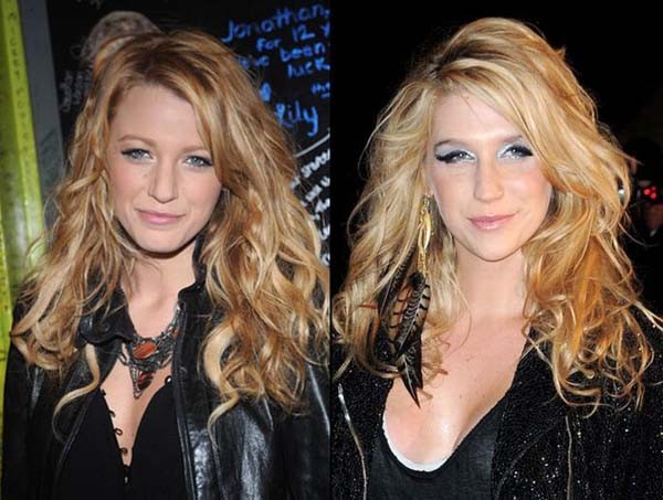 9. Blake Lively & Ke$ha.