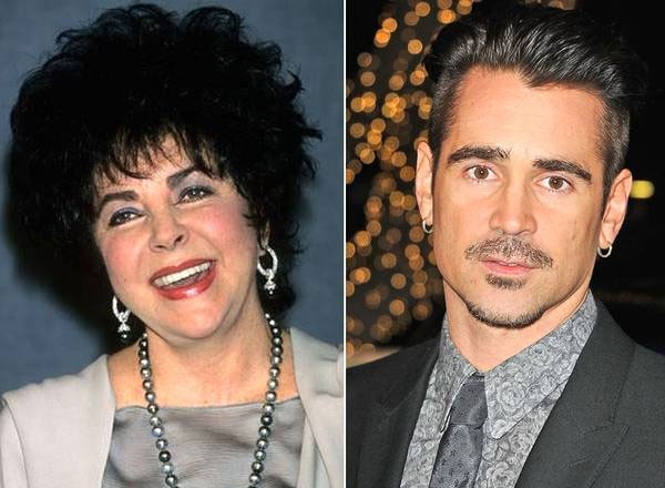 Elizabeth Taylor y Colin Farrell