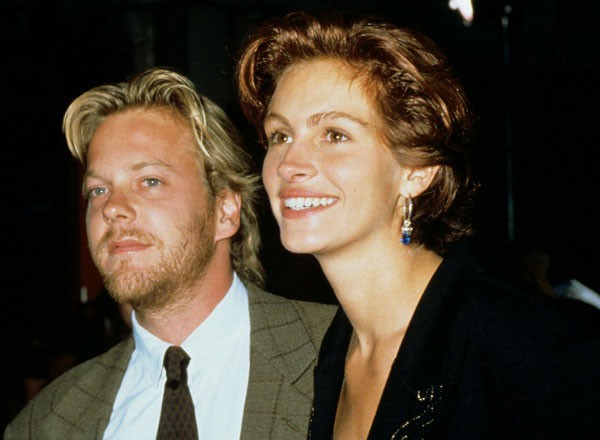 Julia Roberts dejó plantado en el altar a Kiefer Sutherland