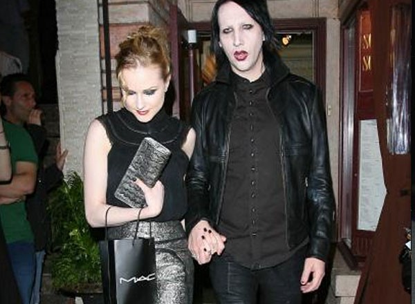 Mariyln Manson y Evan Rachel Wood