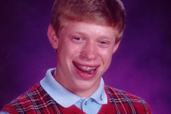 ¡Al menos no eres Bad Luck Brian!