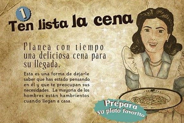 1. Ten siempre lista la cena