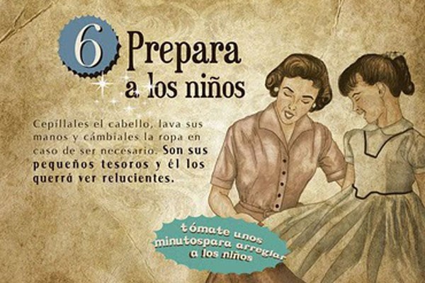 6. Prepara a los niños