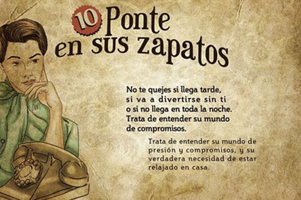 10. Ponte en sus zapatos