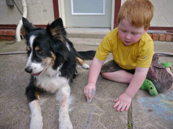 4- Y no importa cuán grande o pequeño, tu cachorro te acepta tal y como eres.