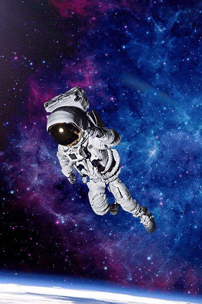 En el espacio no hay gravedad
