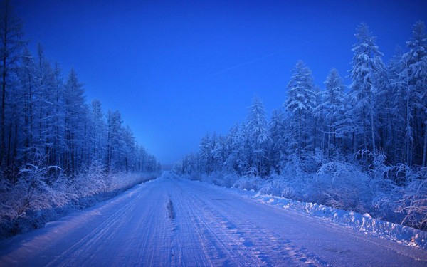 La “Carretera de huesos” es la única vía para llegar a Oymyakon.