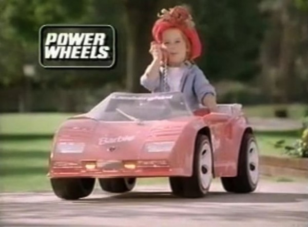 5- Barbie Power Wheels