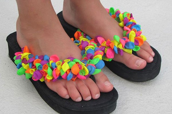 Decora tus sandalias de verano