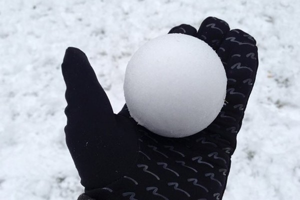 La bola de nieve más perfecta del mundo