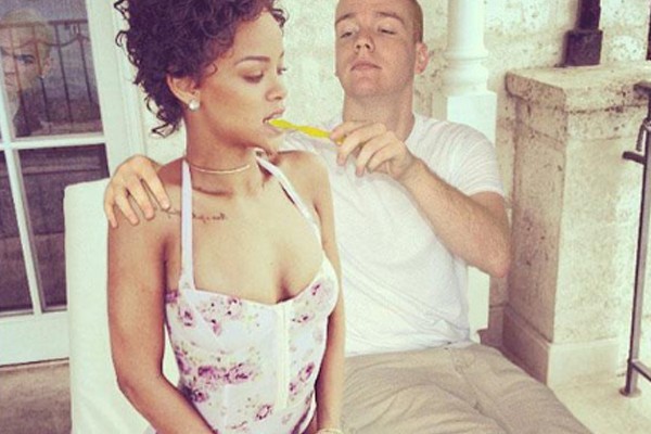 La tarde de sol y bocadillos con Rihanna