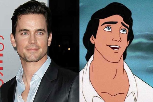 Matt Bomer y el príncipe Eric de La Sirenita