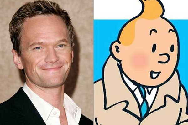 Neil Patrick de How I Met Your Mother y Tintín