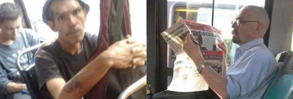 15 famosos que te puedes encontrar en el transporte público