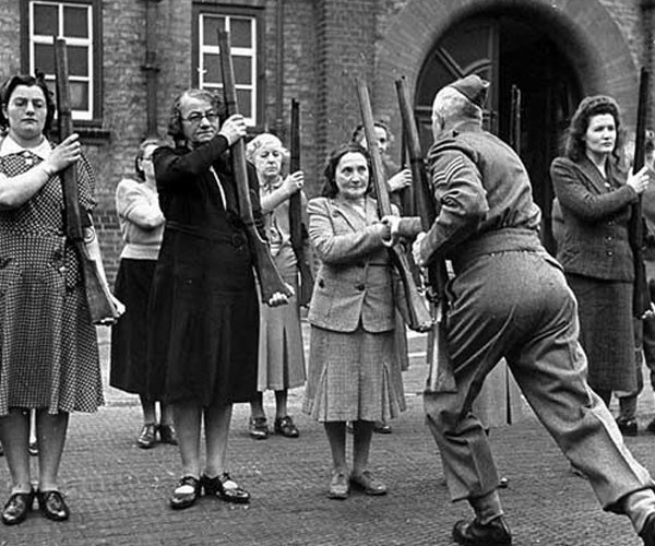 La armada de madres en 1940