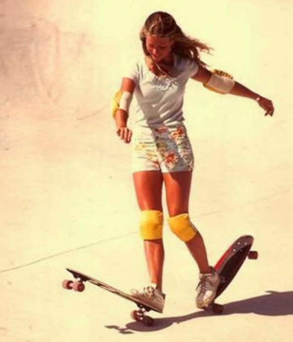 Ellen O'neal, la primera skater