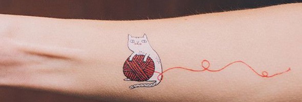 13 ideas de tatuajes para los amantes de los gatos
