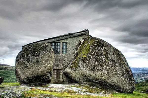 Casa de piedra en Portugal