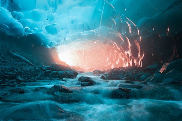 Cuevas glaciar Mendenhall