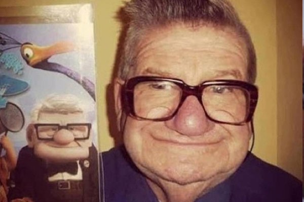 Este señor y Carl Fredricksen de Up