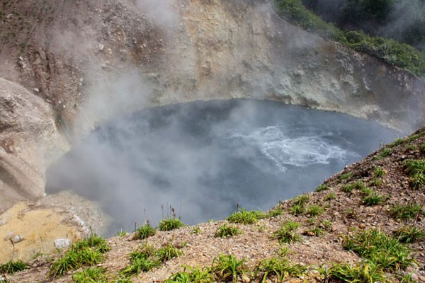 Lago Boiling, Dominica