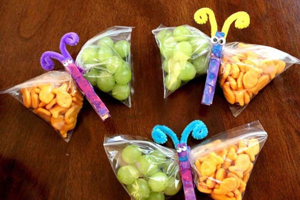 Mariposas de dulce y salado