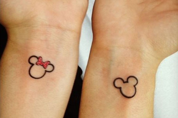 Mickey Mouse y Minnie