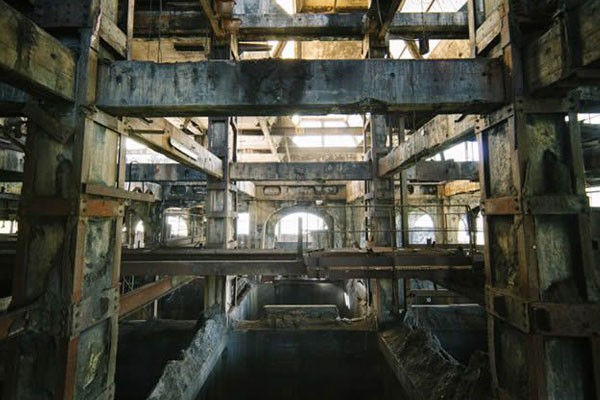Planta de carbón abandonada, Francia