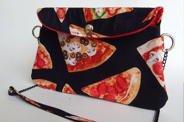 Una cartera de pizza