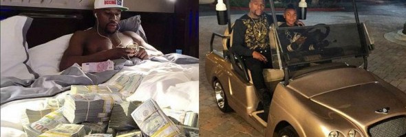 10 veces en las que Floyd Mayweather presumió su fortuna en Instagram