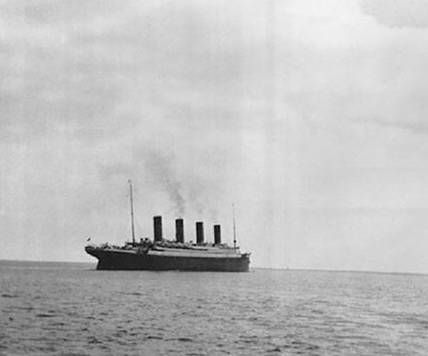 La última foto captada del Titanic