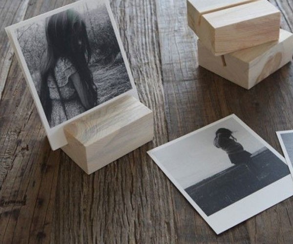 Cuadros de madera diseñados para fotos