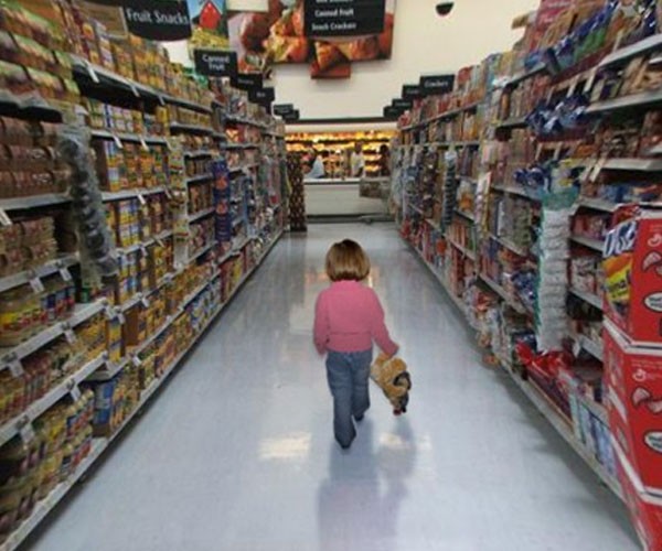 A perderte en el supermercado