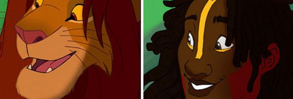 9 fotos de los animales de Disney como personas