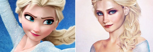 17 increíbles fotos de las princesas reales de Disney