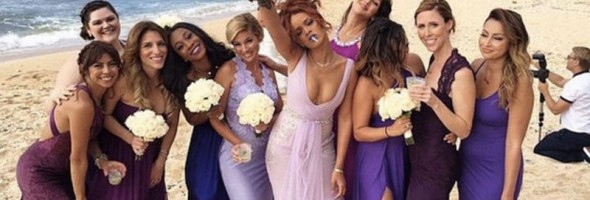 18 famosas que fueron las mejores damas de bodas