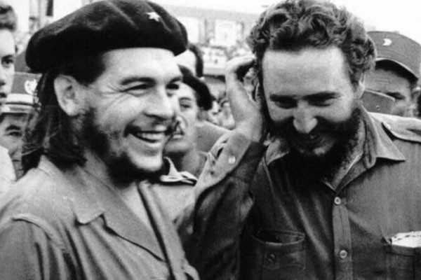 Che Guevara y Fidel Castro