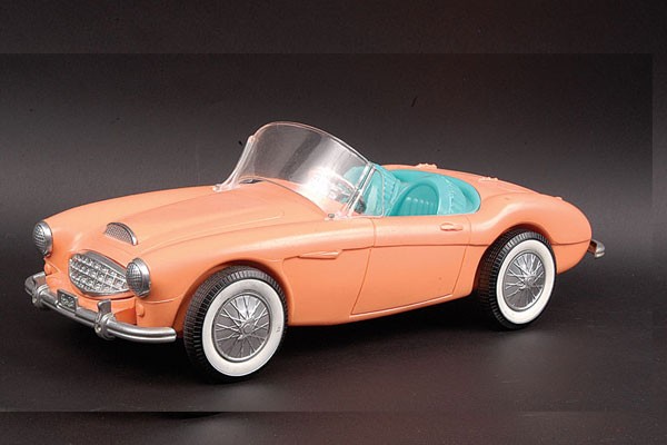 El primer auto de Barbie fue un Austin Healey de 1962