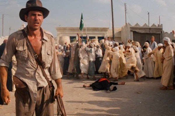 Harrison Ford en Indiana Jones: Raiders of the Lost Ark
