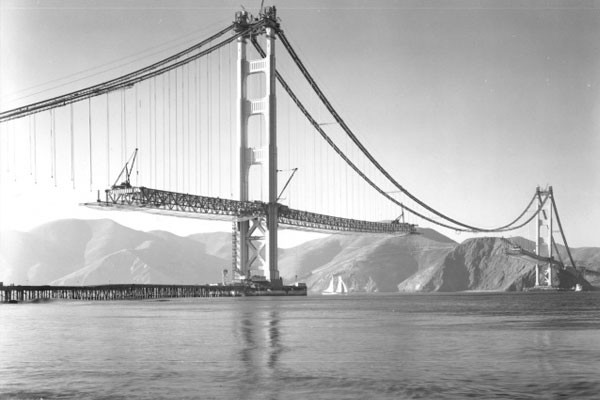 La construcción del puente Golden Gate