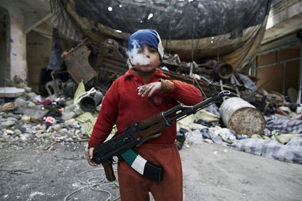 La realidad de los niños en los paises con guerra