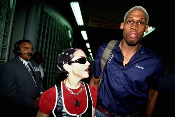 Madonna y Dennis Rodman