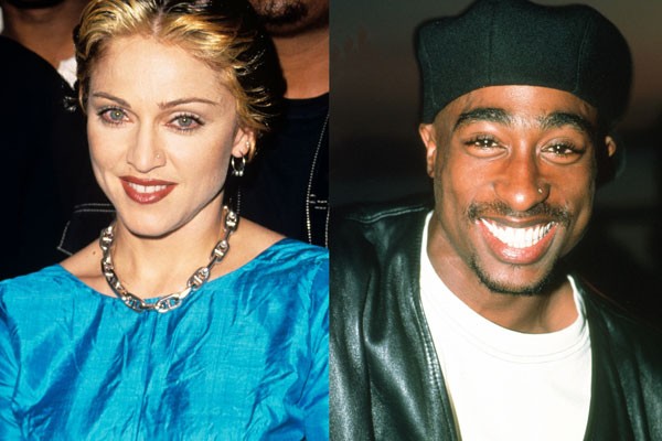 Madonna y Tupac Shakur