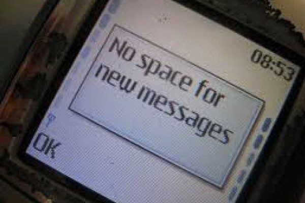 No había más espacio para mensajes